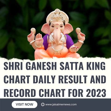 satta king daily chart